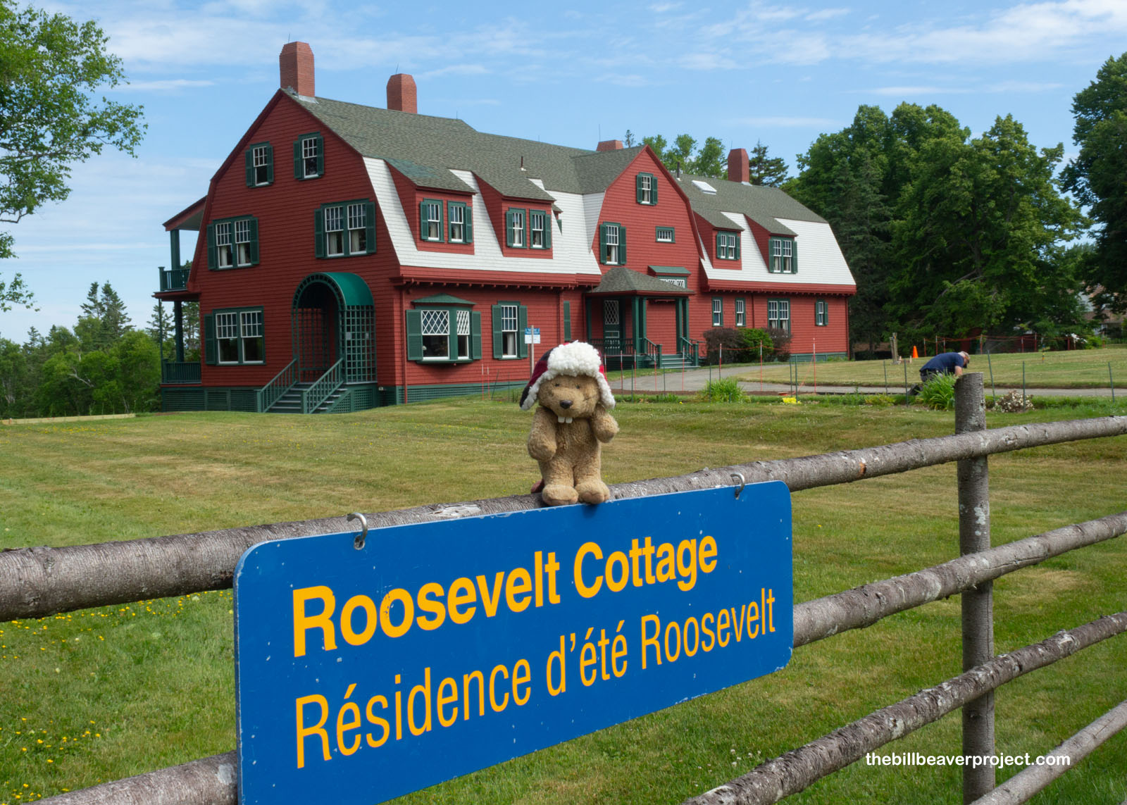 The Roosevelt family cottage!