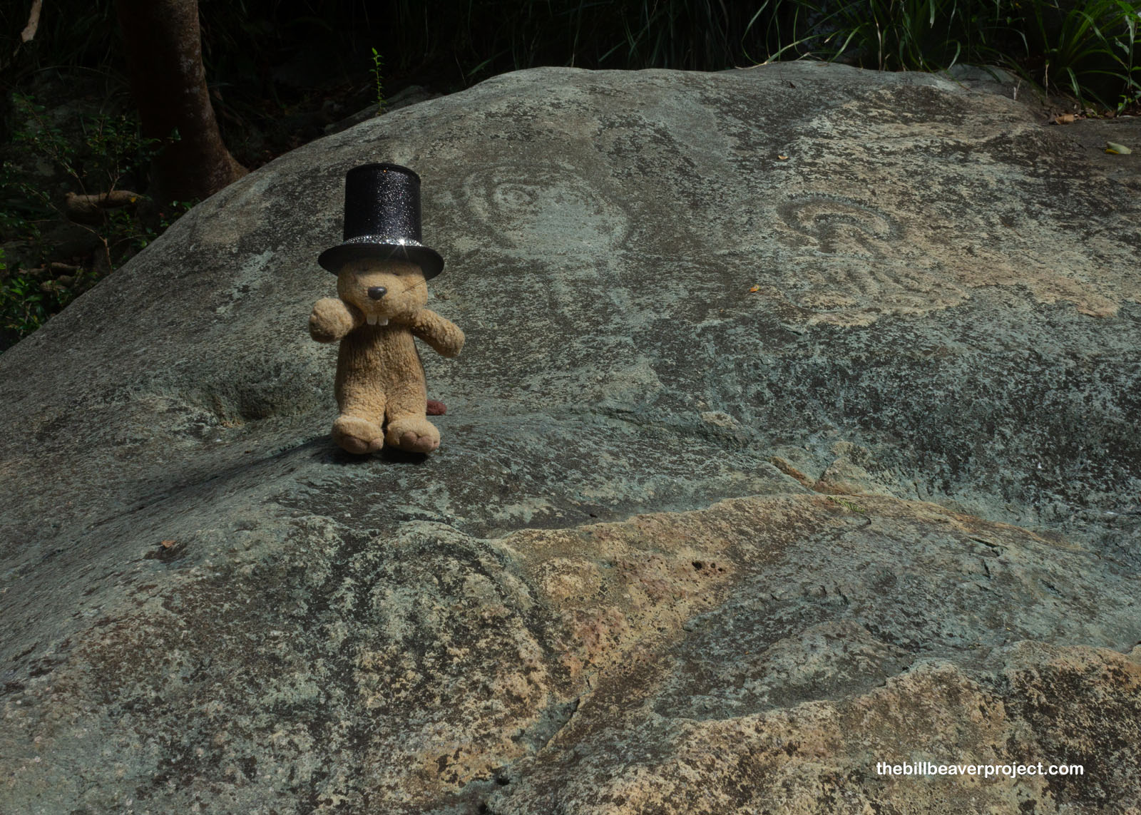 These may be depictions of ancestral faces!