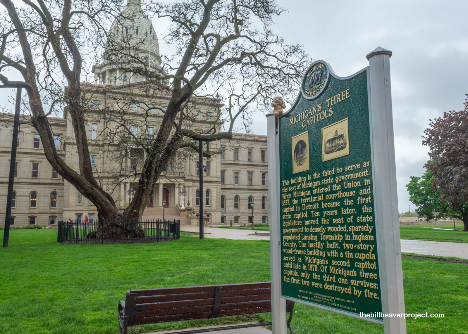 The capitol is both a state and National Historic Landmark!