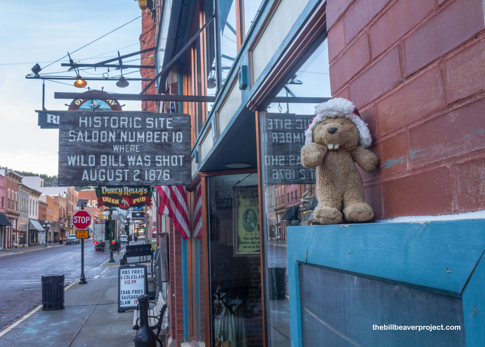 Nuttal & Mann’s saloon, where Wild Bill Hickok was shot!