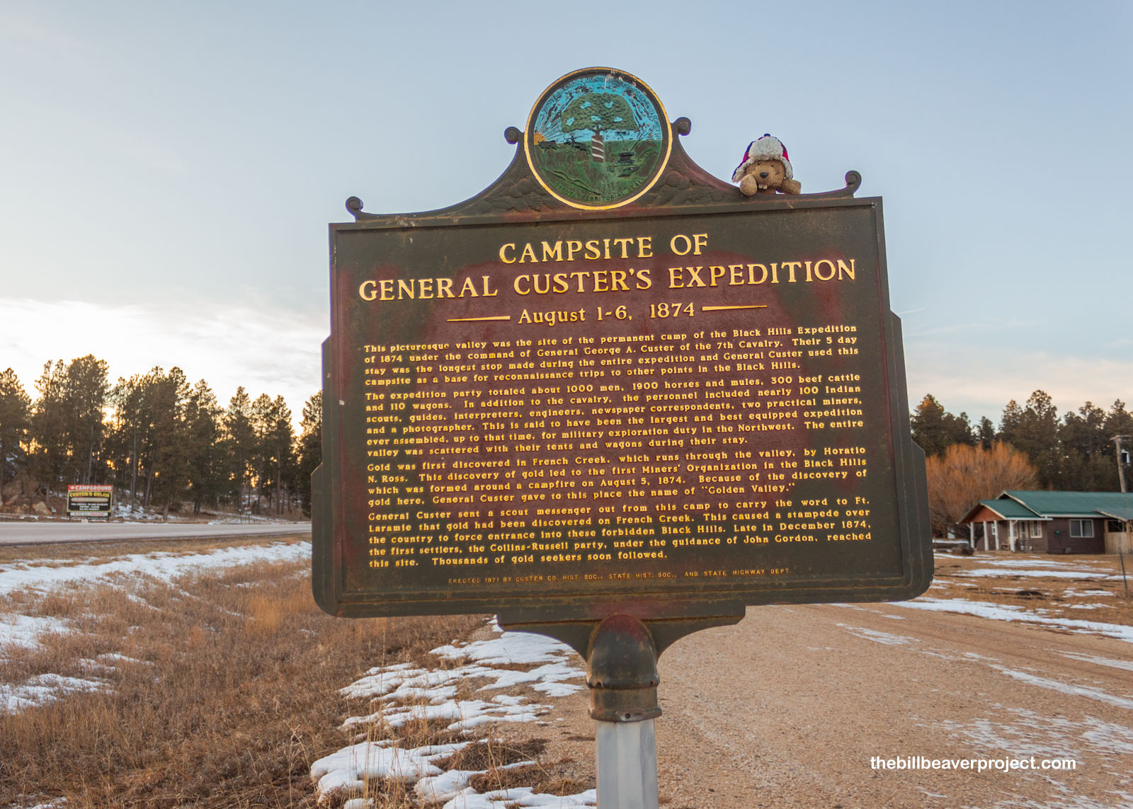 Campsite of General Custer's Expedition