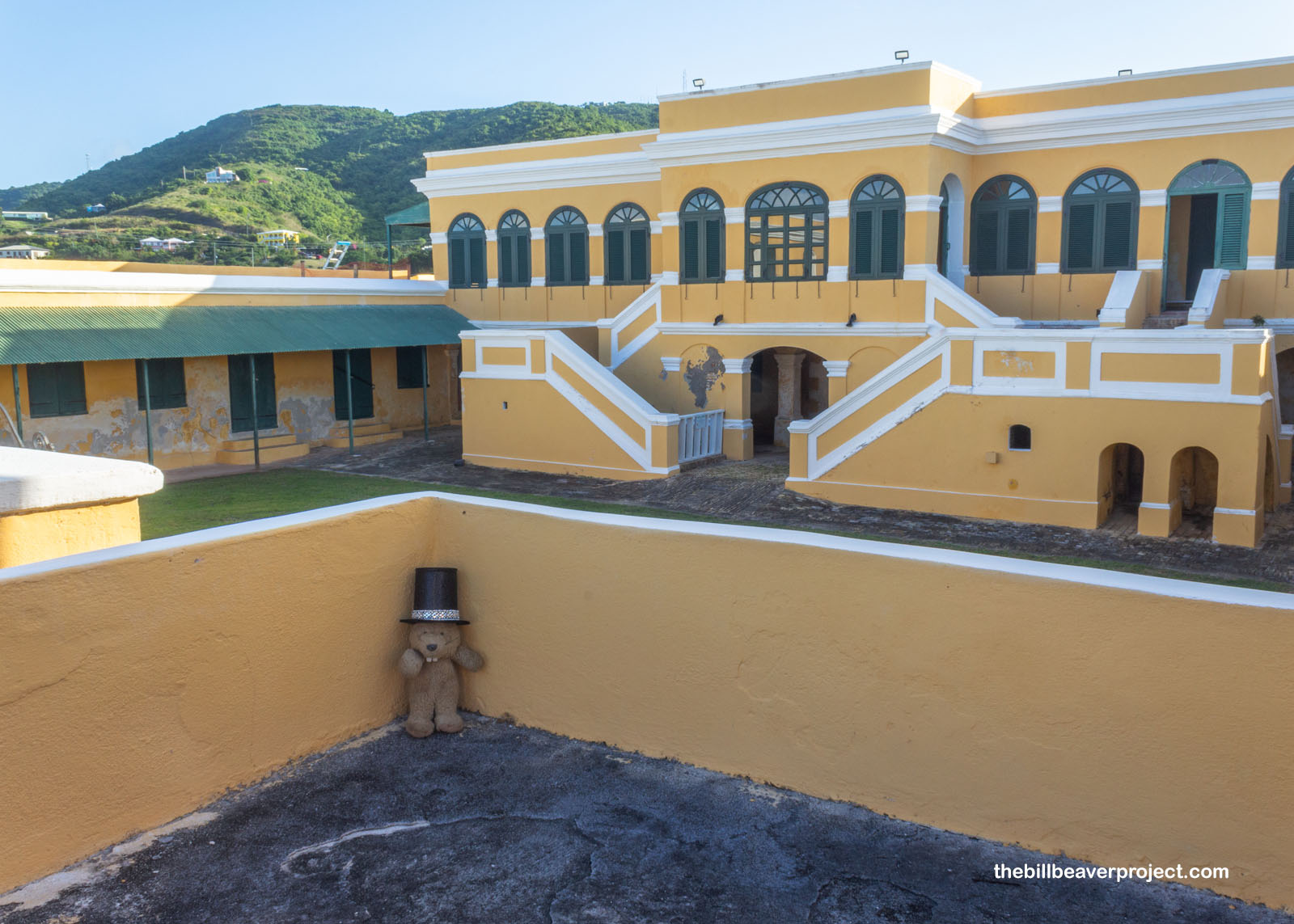 Fort Christiansvaern from the inner courtyard!