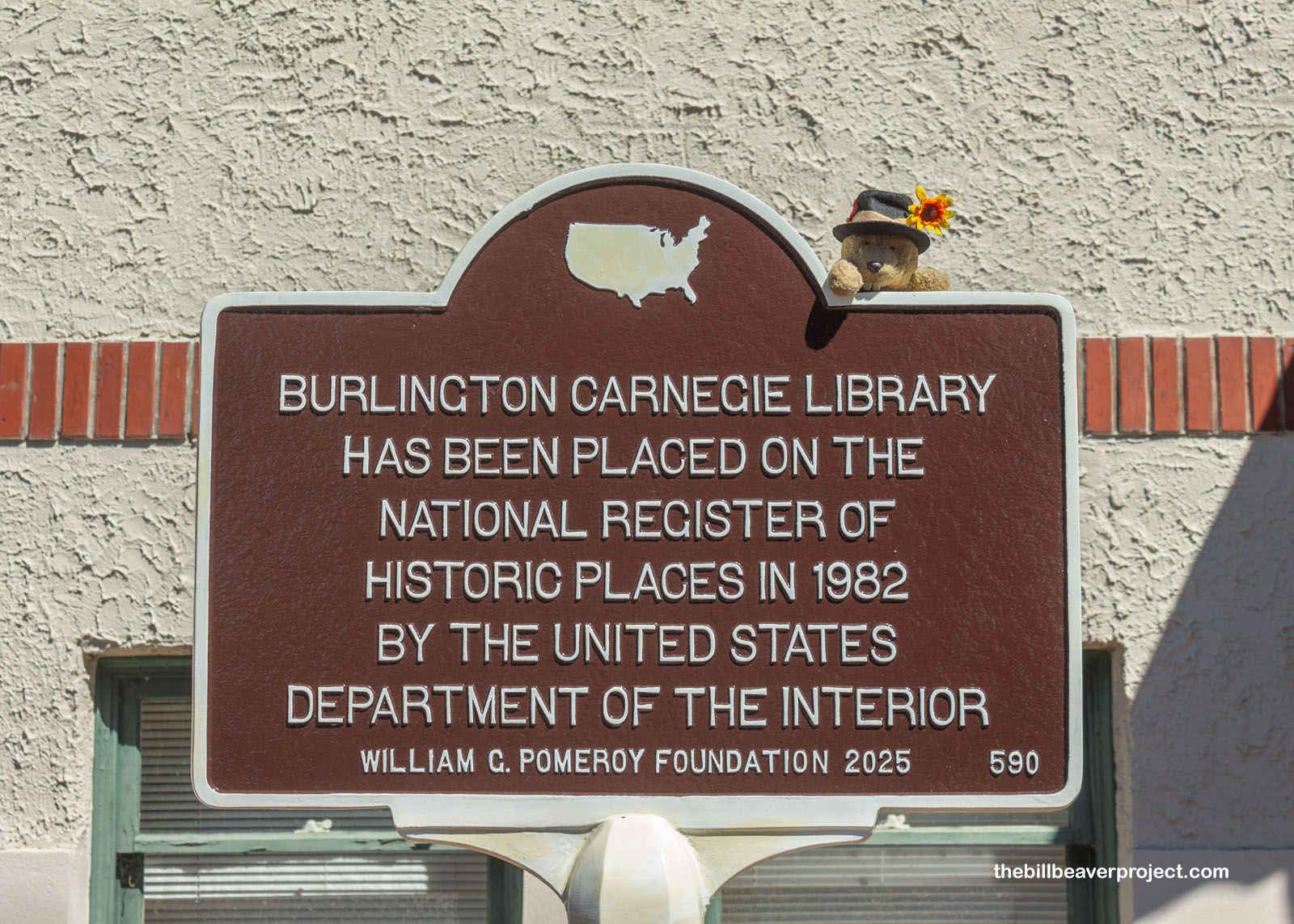 A sign makes the National Register official!