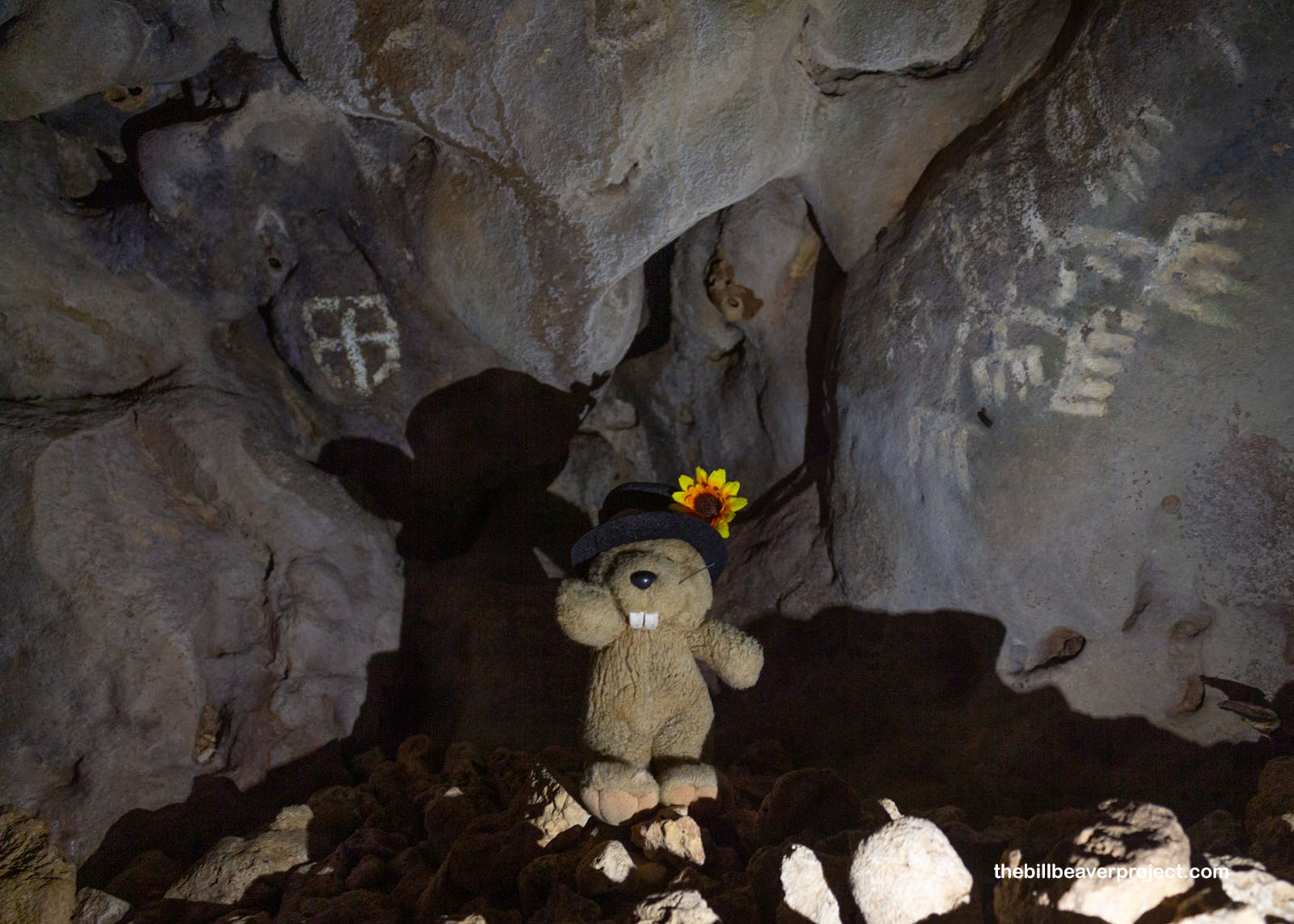 The two famous figures on the right!