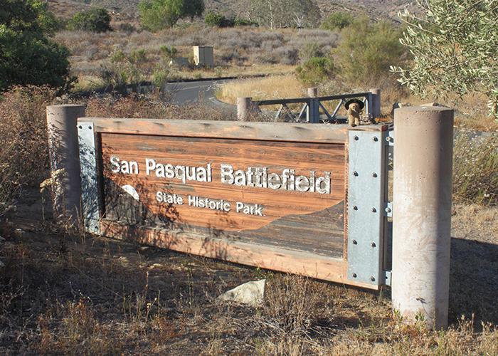 San Pasqual Battlefield State Historic Park!