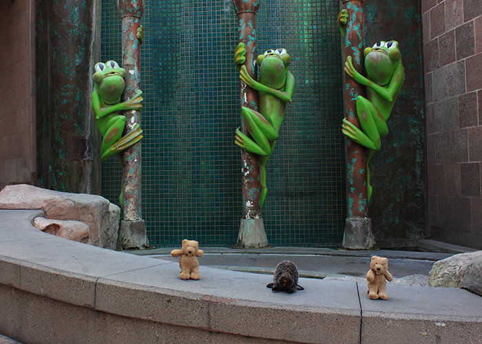 The Glendale Frog Fountain