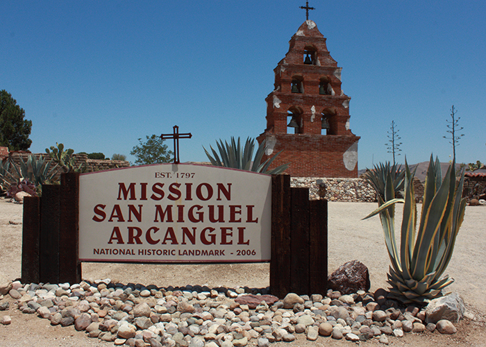 Mission San Miguel Arcángel!
