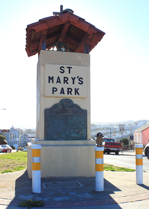 The Original Site of St. Mary’s College!