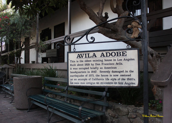 The Avila Adobe!
