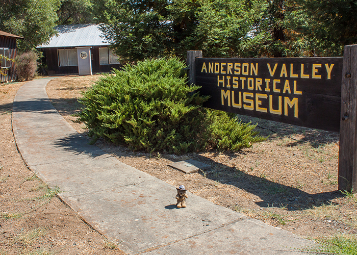 The Anderson Valley Historical Museum!