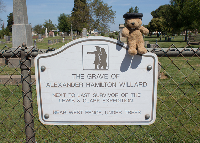 Grave of Alexander Hamilton Willard!
