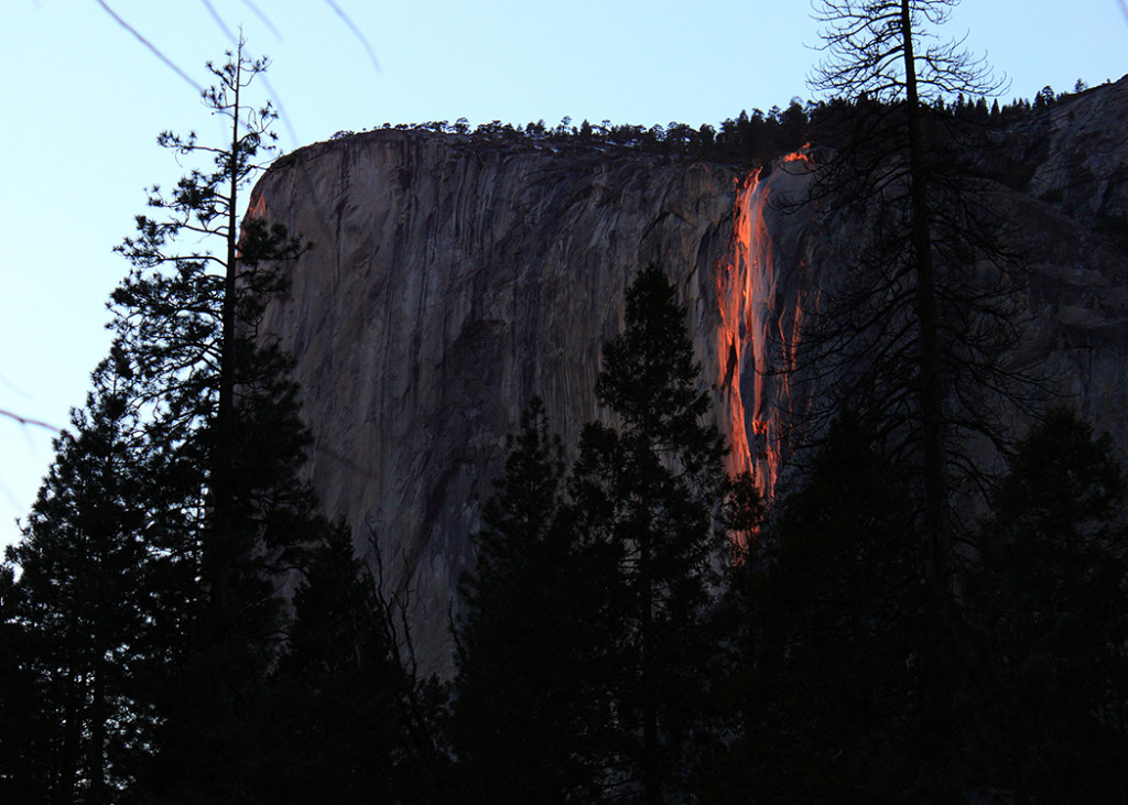 Fire Falling on Yosemite!