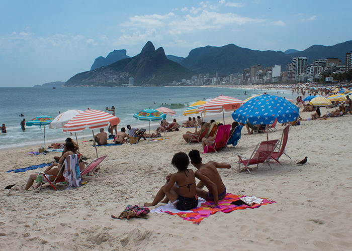 Beach Bum Beavering in Rio de Janeiro!