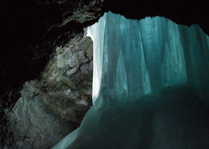 How I Lucked Out and Got on the Crystal Ice Cave Tour!