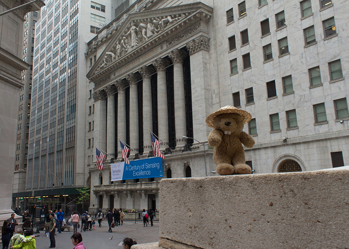 The New York Stock Exchange!