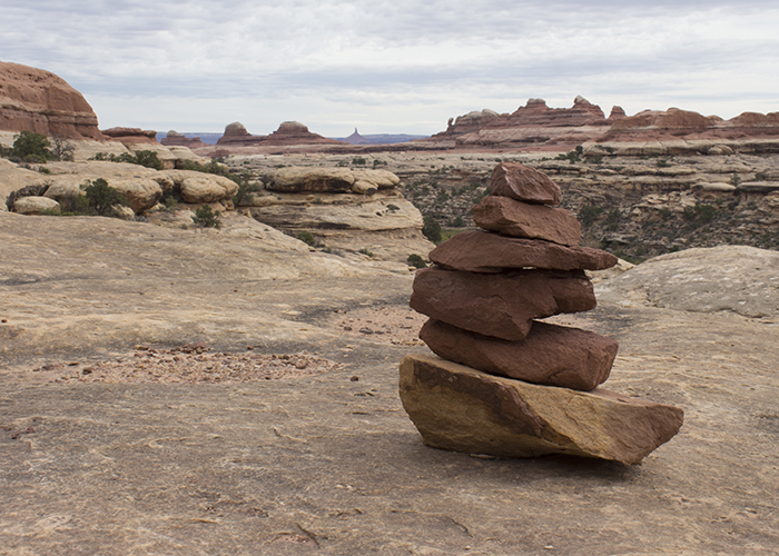 Canyonlands without a Cairn!