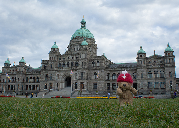 The British Columbia Parliament Buildings!