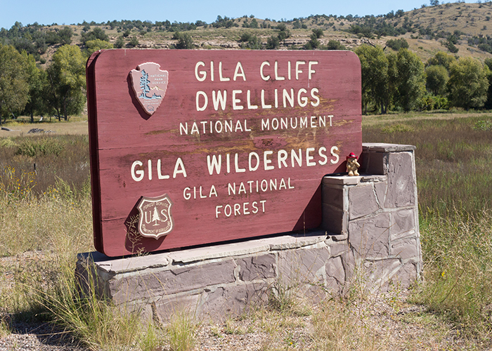 Gila Cliff Dwellings National Monument!