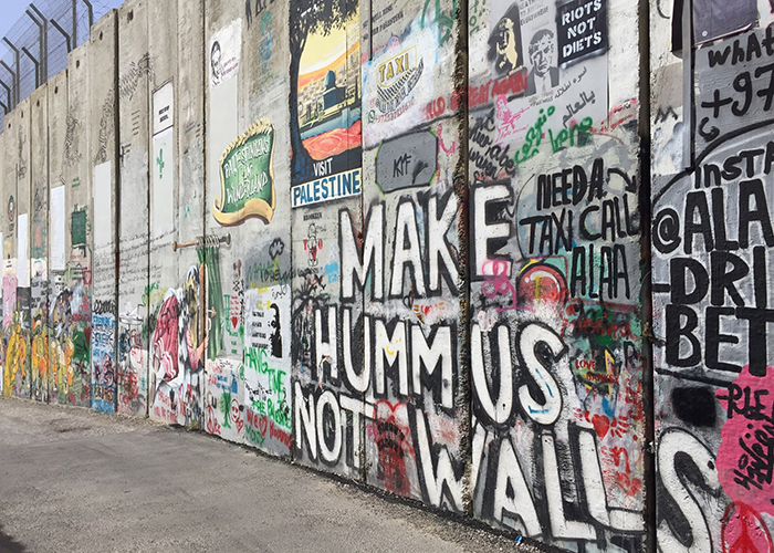 The Walls of the West Bank!