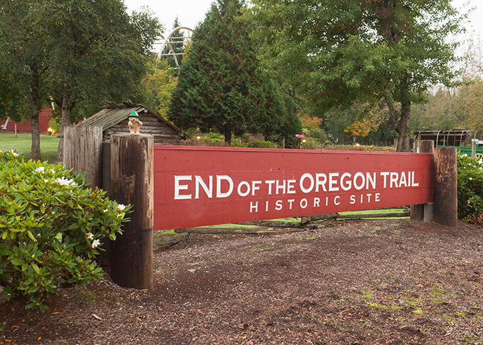 End of the Oregon Trail!