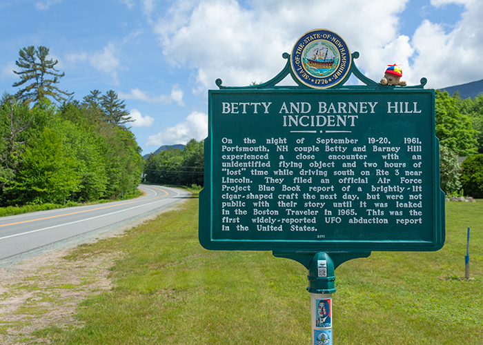 Site of Betty and Barney Hill Incident!