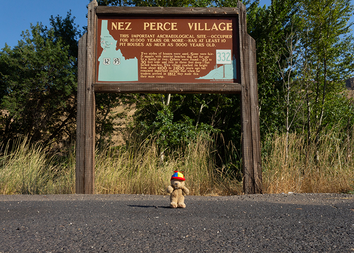 Nez Perce Village!
