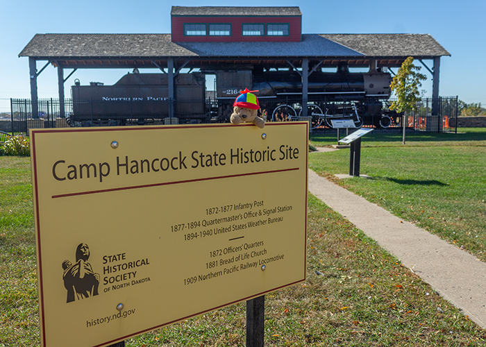 Camp Hancock State Historic Site!