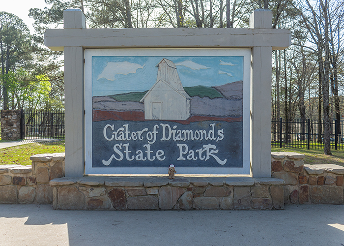 Crater of Diamonds State Park!