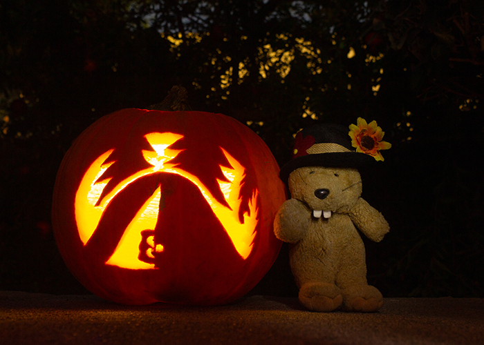 Bill’s 2025 Halloween Pumpkin!