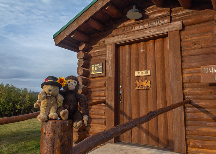 The Church of St. Hubert the Hunter!