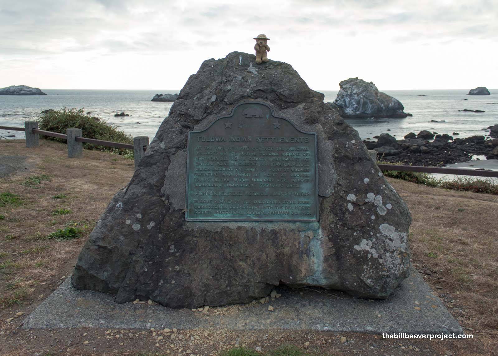 Site of Old Indian Village at Pebble Beach, Crescent City