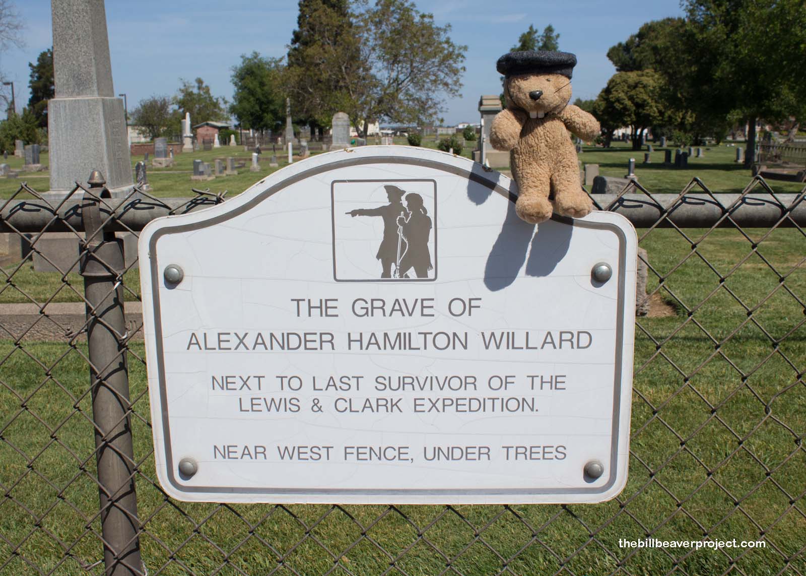 Grave of Alexander Hamilton Willard