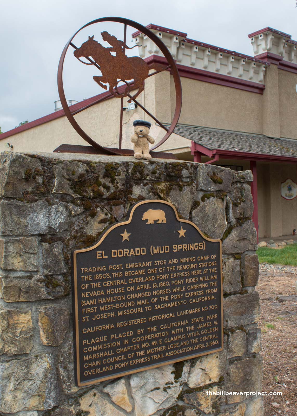 Overland Pony Express Route, El Dorado
