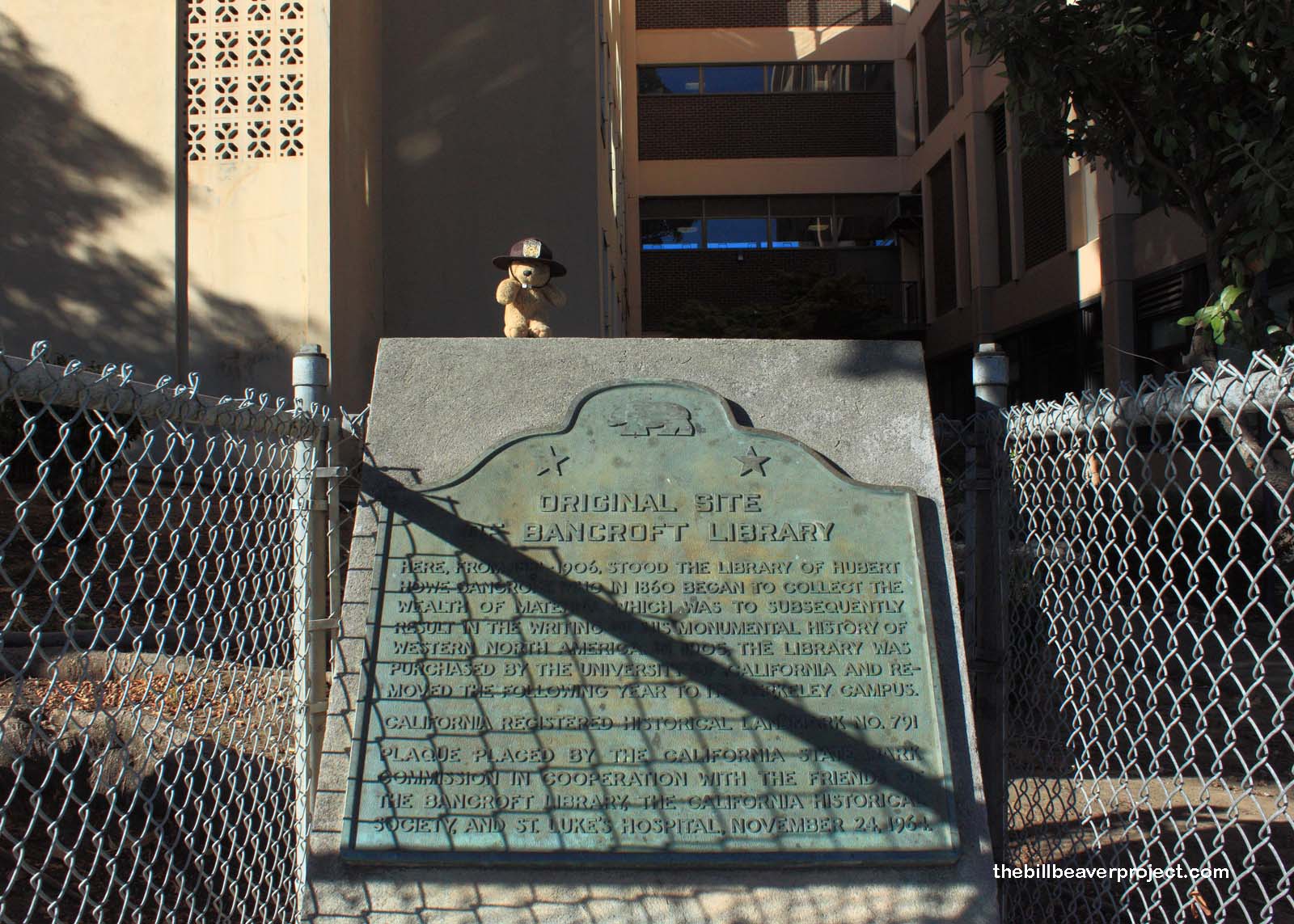 Original Site of the Bancroft Library