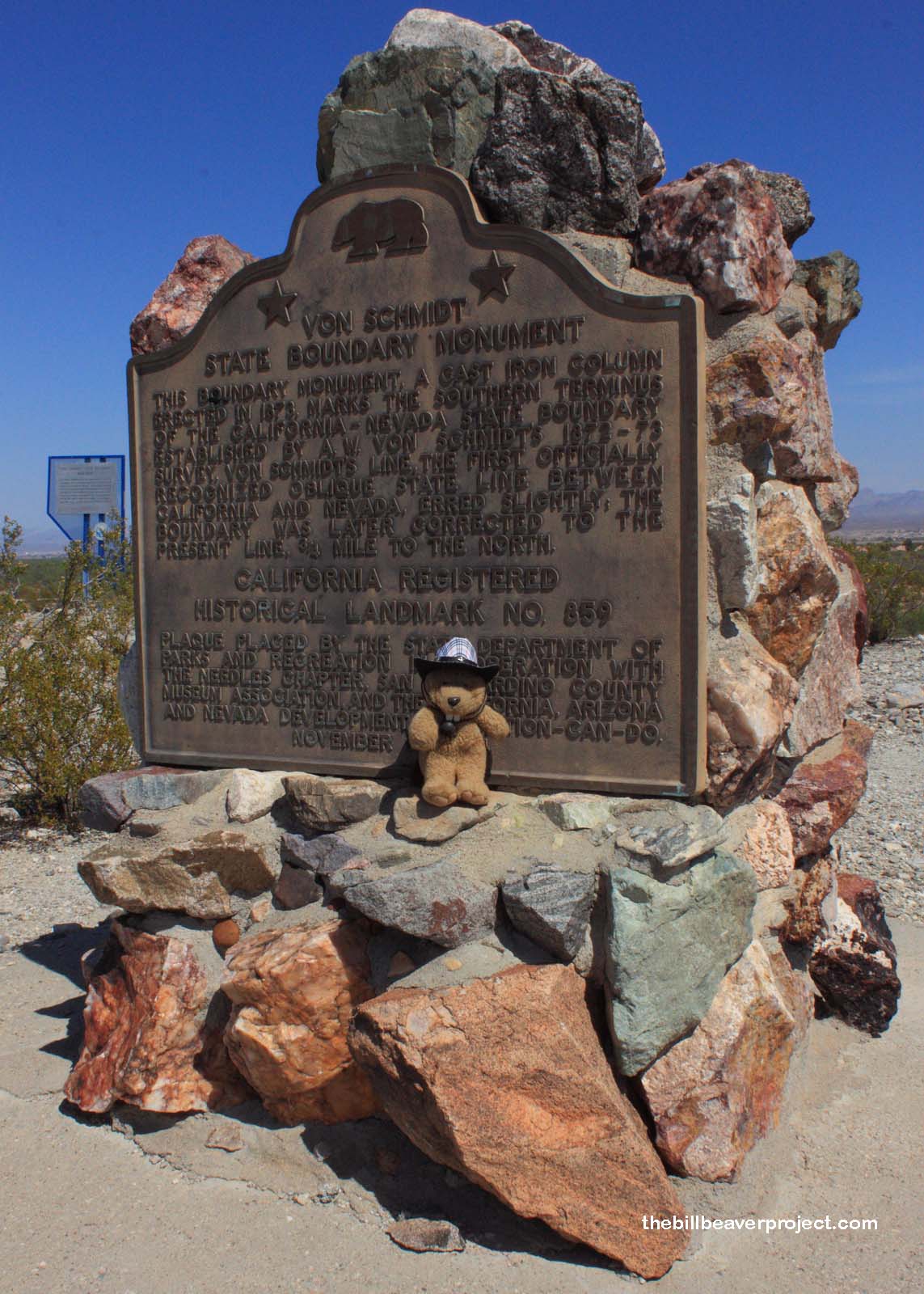 Von Schmidt State Boundary Monument