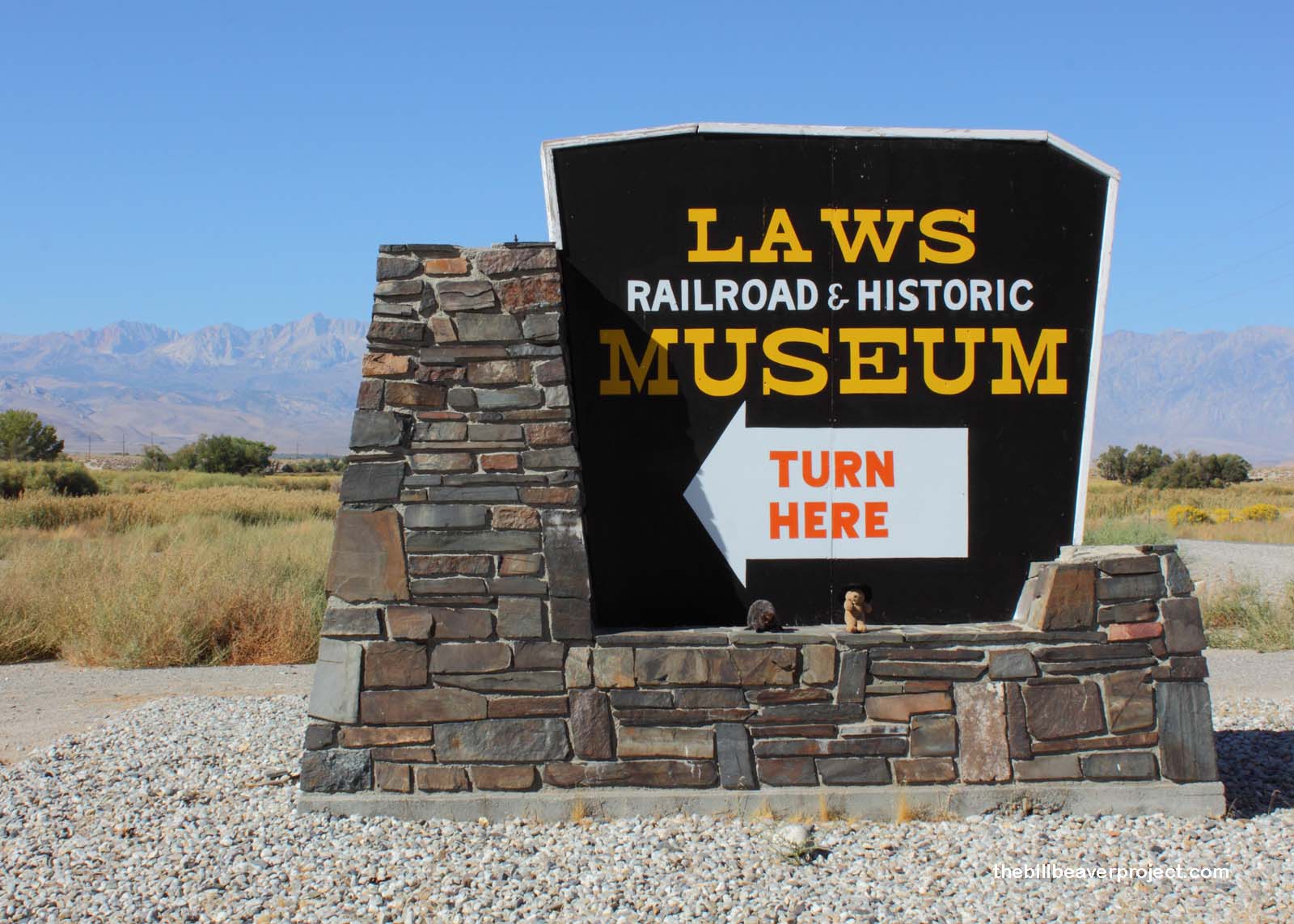 Laws Narrow Gauge Railroad Station and Yard