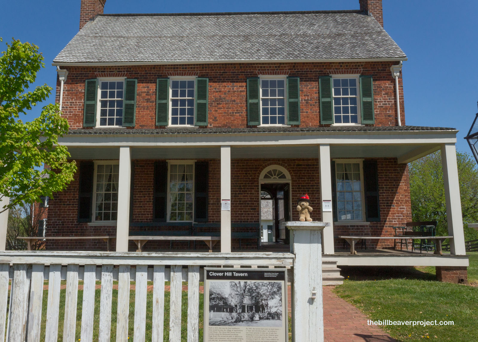 The Clover Hill Tavern is the oldest surviving building here!
