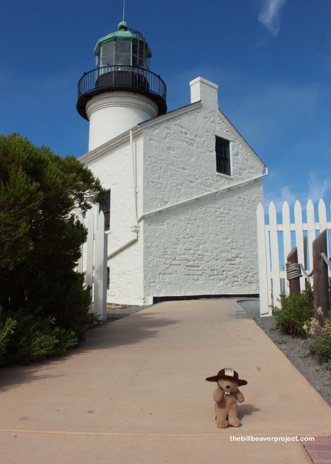 The historic Point Loma Lighthouse!