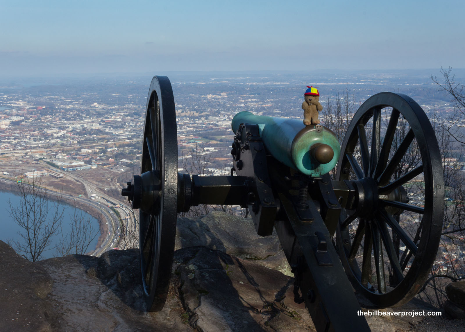 Unparalleled views of Chattanooga from Lookout Mountain!