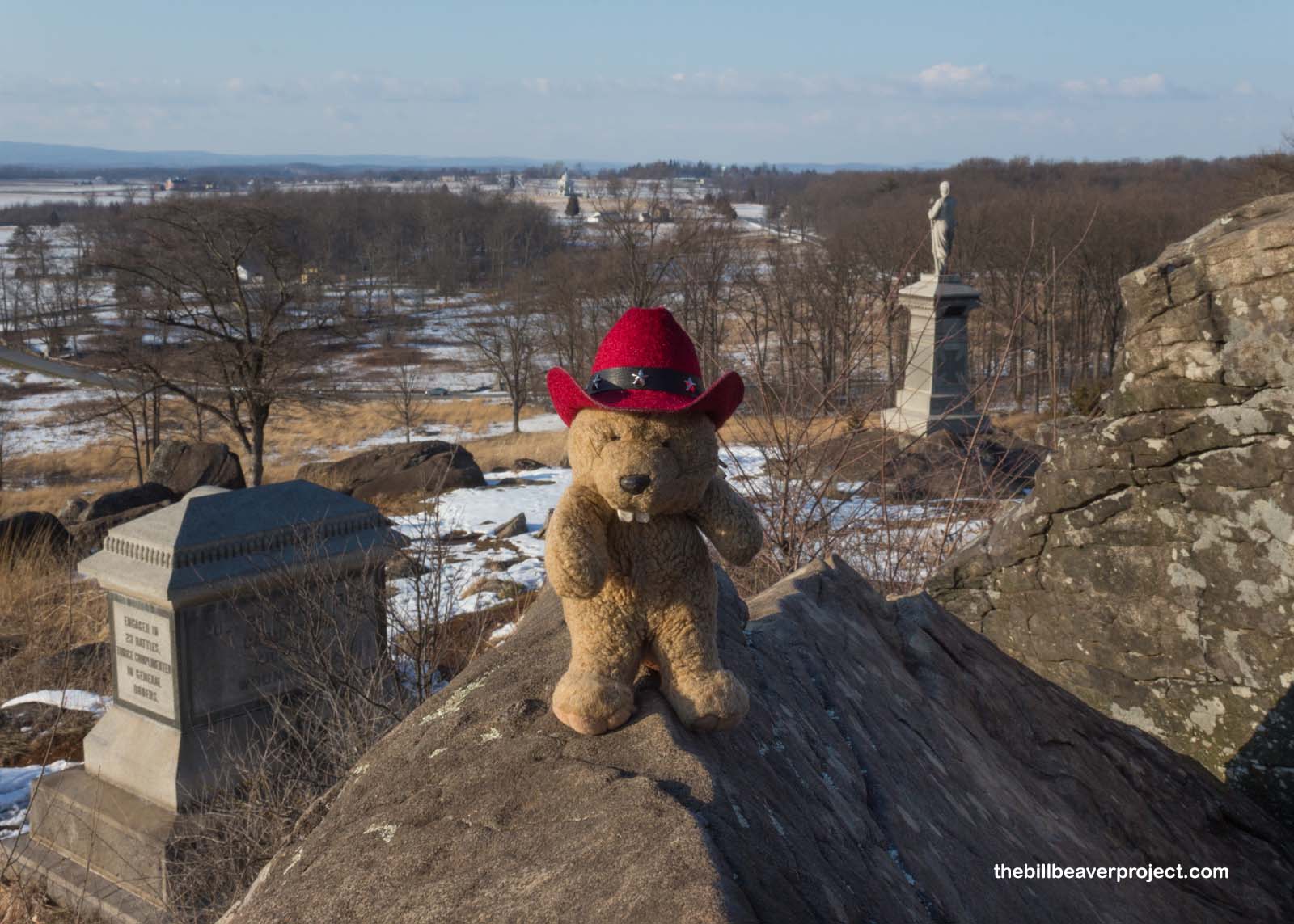Overlooking the Gettysburg Battlefield!