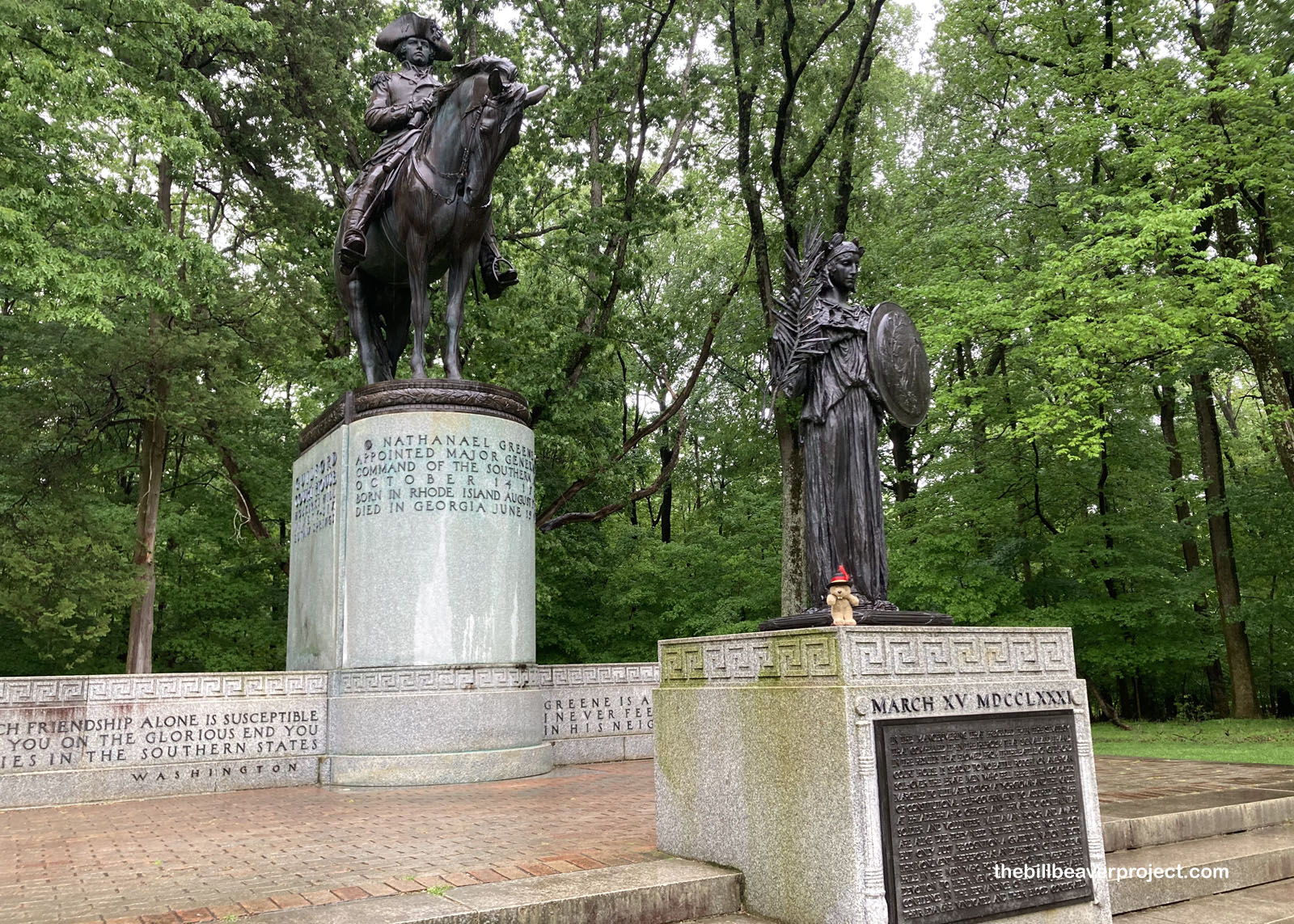 A grand memorial for General Nathanael Greene!