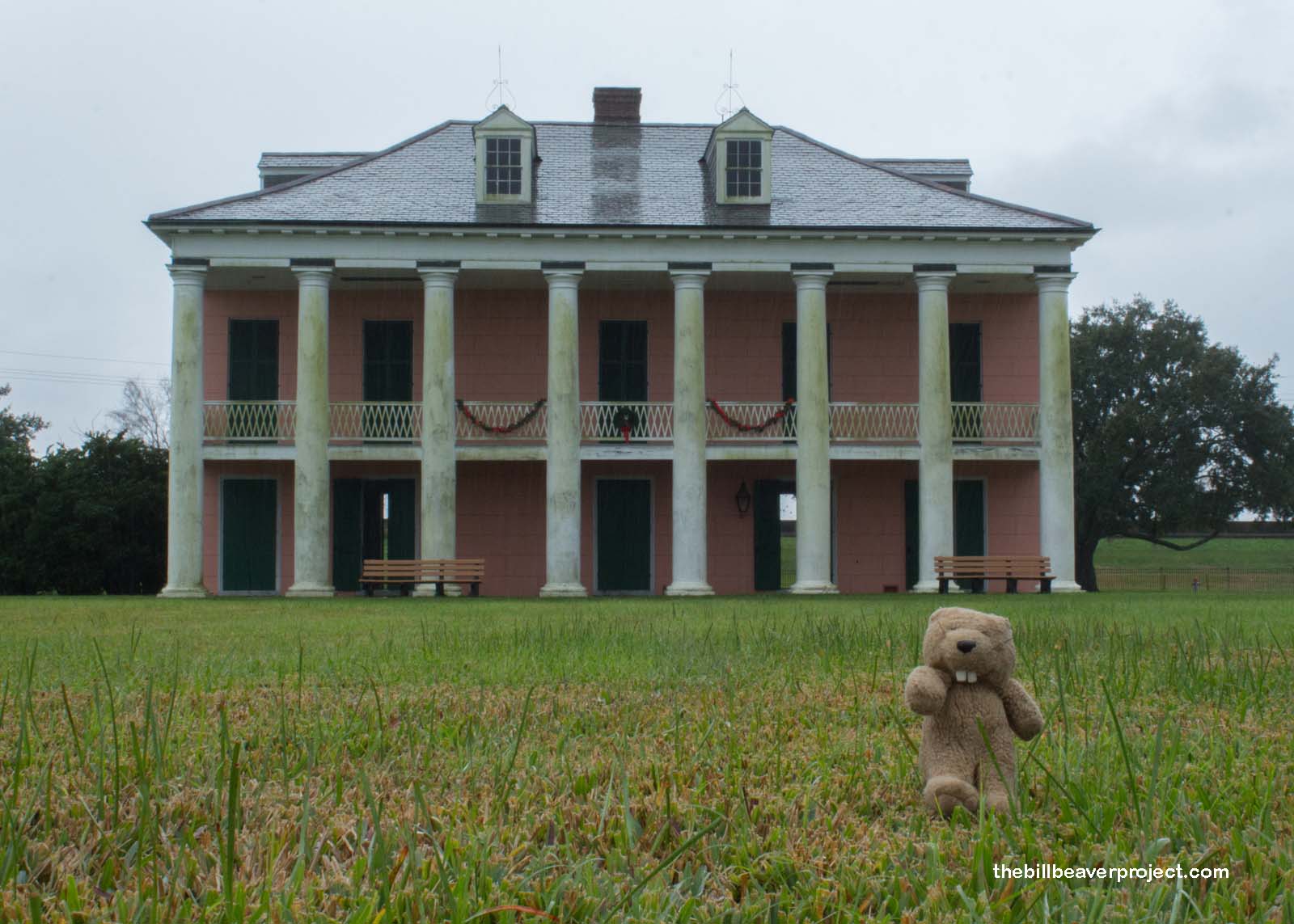 The Malus-Beauregard House on the site of the Chalmette Battlefield!