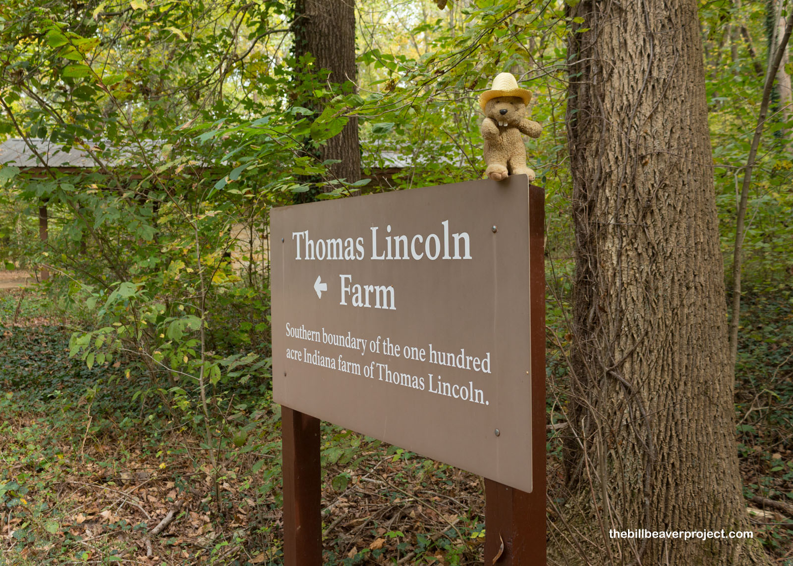 Thomas Lincoln's farm has been reconstructed and brought back to life!