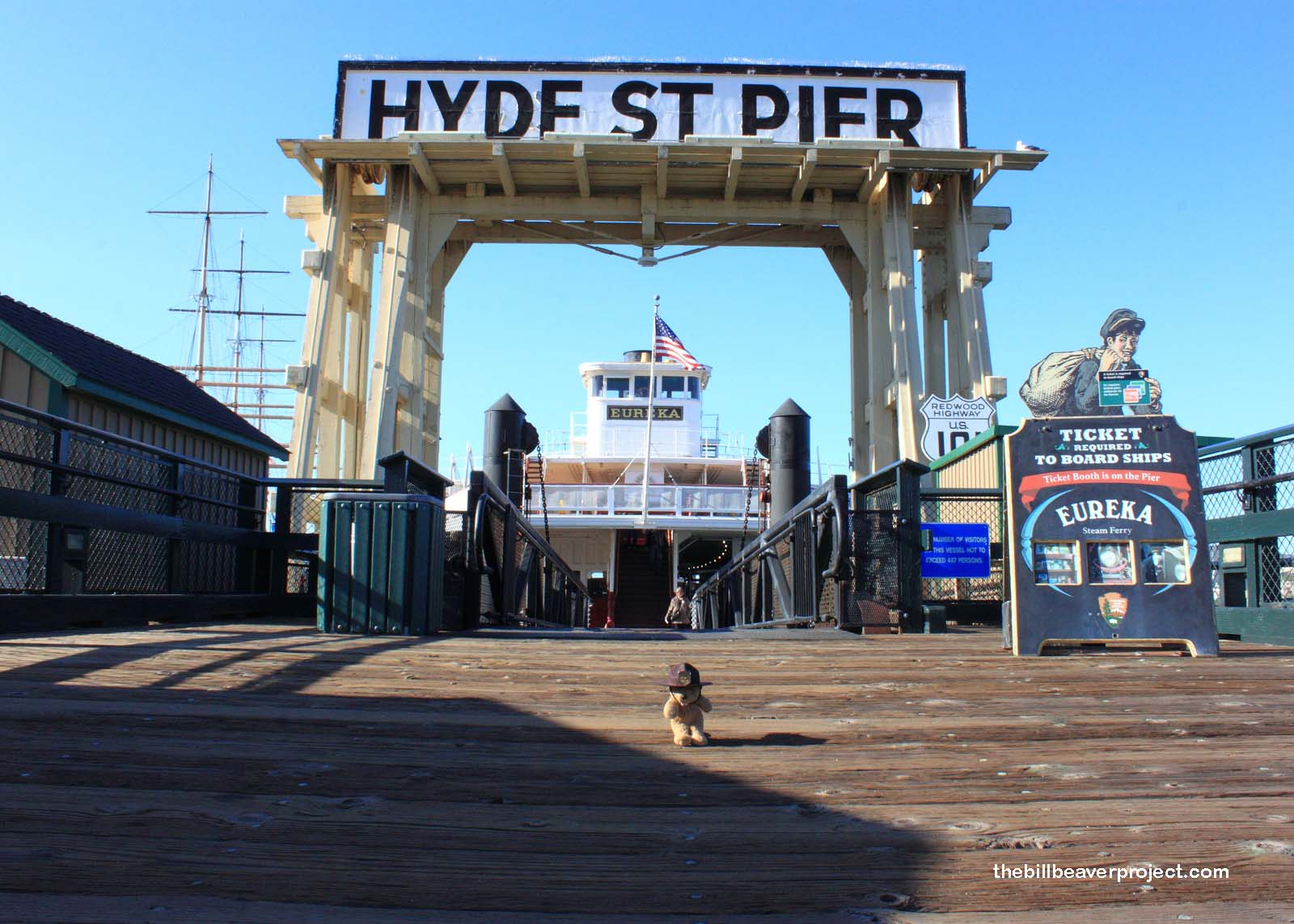 The Hyde Street Pier is the place to be for historic ships!