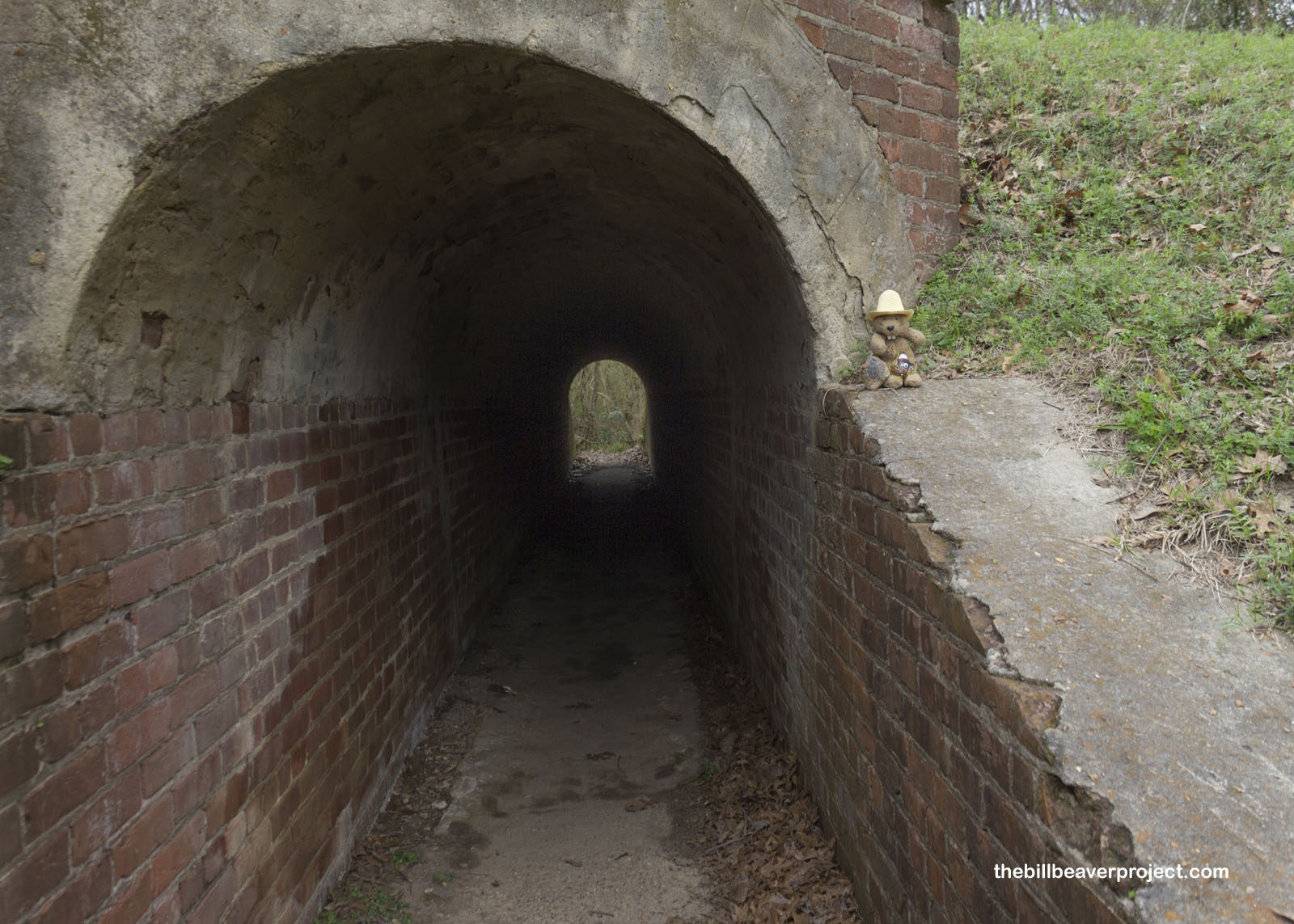 Brigadier General Thayer used this tunnel to blow up a fort on top of a hill!
