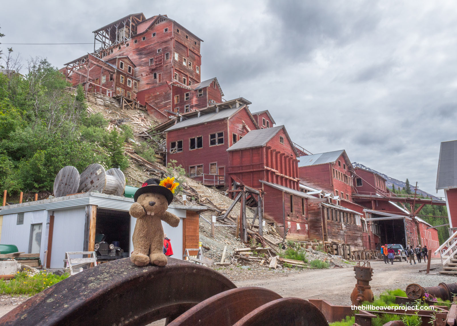 The 14-story concentration mill!