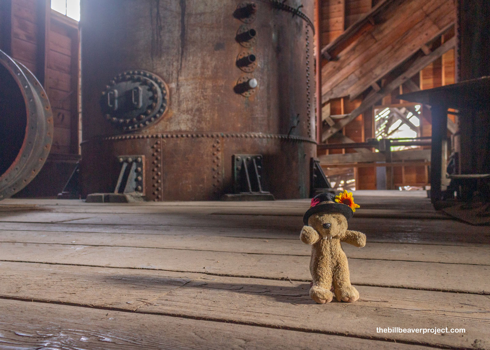 Huge leaching tanks!