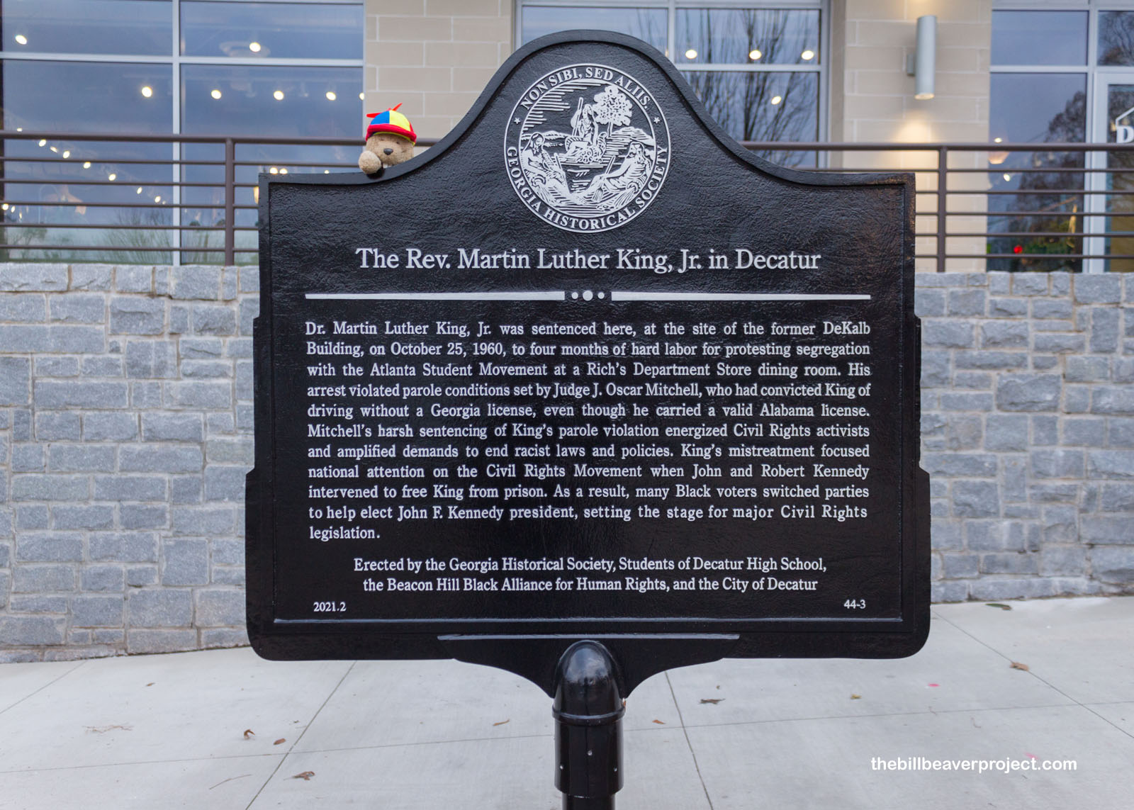 The Rev. Martin Luther King, Jr. in Decatur