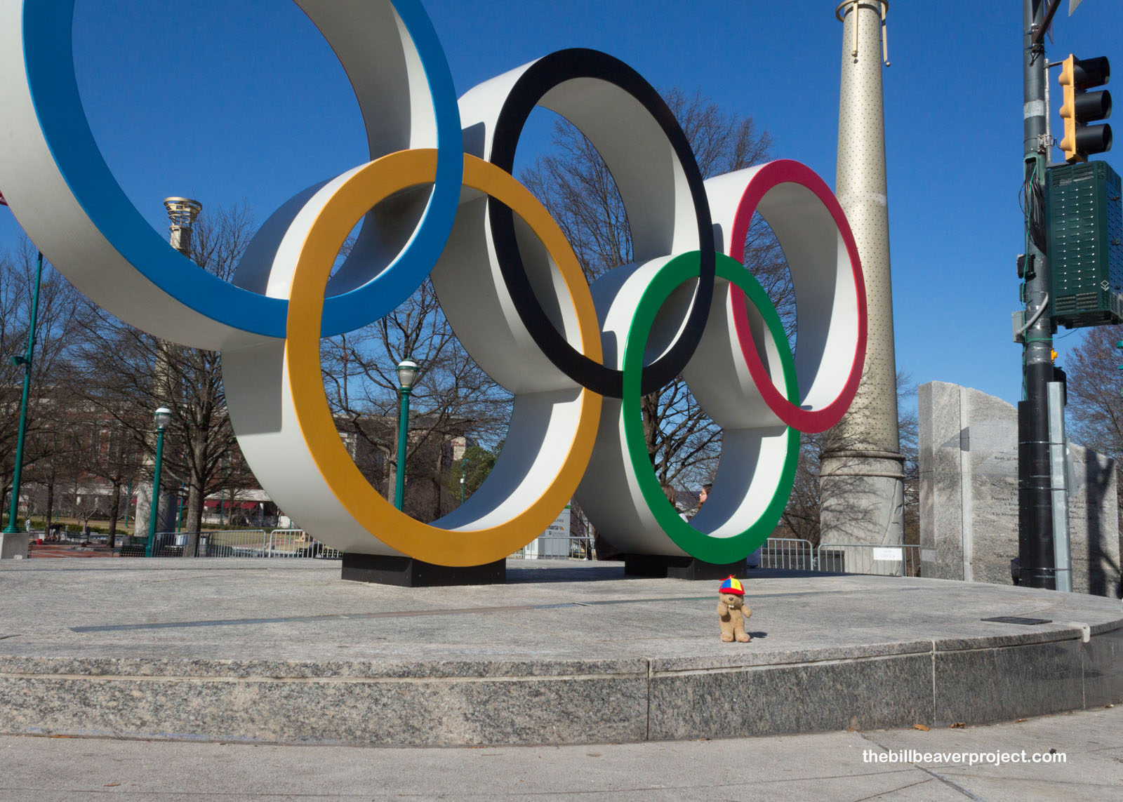 The Olympic rings!