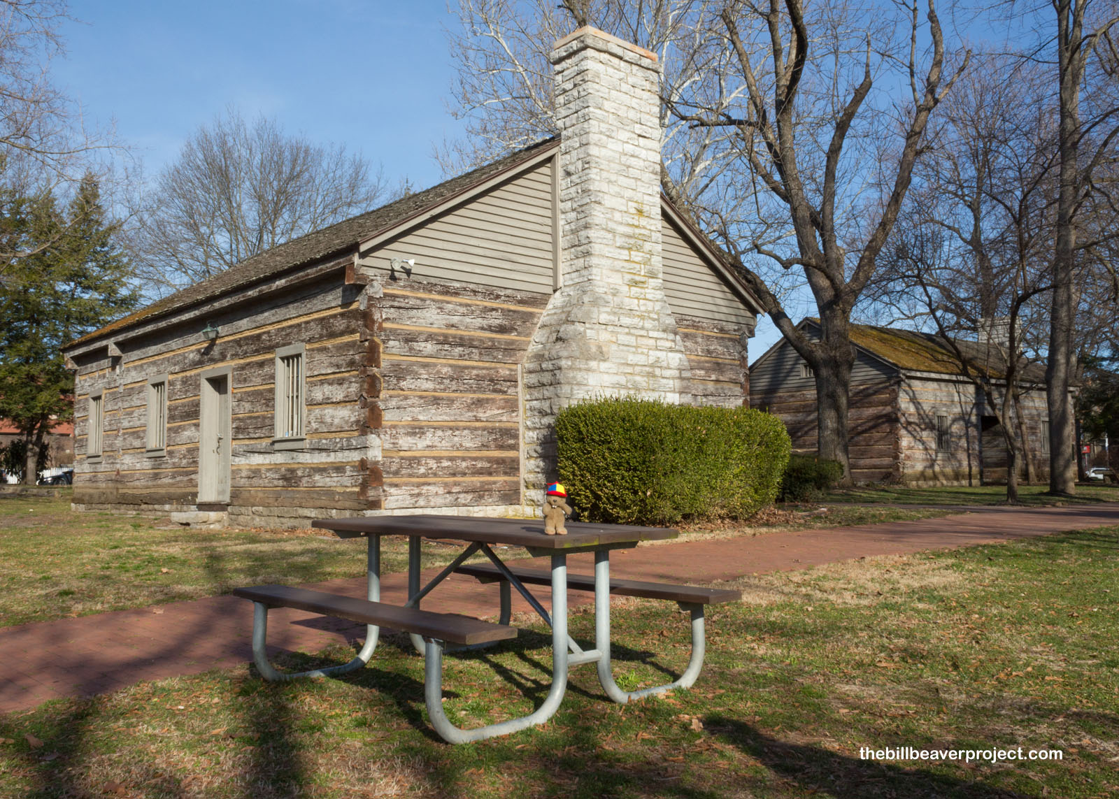 A reconstruction of the Danville meetinghouse!